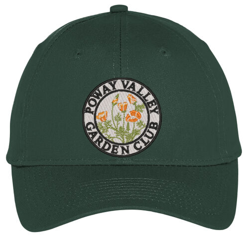 Six Panel Unstructured Twill Cap, Full Color Logo Thumbnail