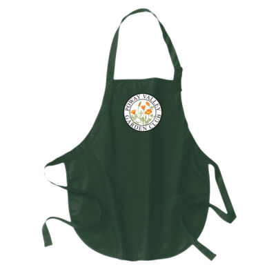 Medium Length Apron with Pouch Pockets, Full color Logo Thumbnail