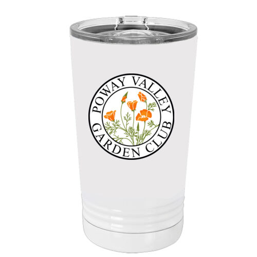 White Sublimatable 16 oz. Polar Camel Pint with Slider Lid-PVGC Thumbnail