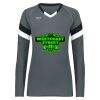 Ladies TruHit Tri-Color Long Sleeve Jersey Thumbnail
