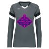 Ladies TruHit Tri-Color Long Sleeve Jersey Thumbnail