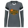 Ladies TruHit Tri-Color Long Sleeve Jersey Thumbnail