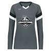 Ladies TruHit Tri-Color Long Sleeve Jersey Thumbnail