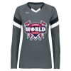Ladies TruHit Tri-Color Long Sleeve Jersey Thumbnail