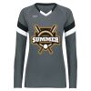 Ladies TruHit Tri-Color Long Sleeve Jersey Thumbnail