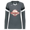 Ladies TruHit Tri-Color Long Sleeve Jersey Thumbnail