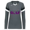 Ladies TruHit Tri-Color Long Sleeve Jersey Thumbnail