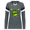 Ladies TruHit Tri-Color Long Sleeve Jersey Thumbnail