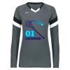 Ladies TruHit Tri-Color Long Sleeve Jersey Thumbnail