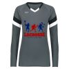 Ladies TruHit Tri-Color Long Sleeve Jersey Thumbnail
