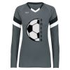 Ladies TruHit Tri-Color Long Sleeve Jersey Thumbnail