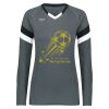 Ladies TruHit Tri-Color Long Sleeve Jersey Thumbnail