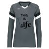 Ladies TruHit Tri-Color Long Sleeve Jersey Thumbnail