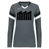 Ladies TruHit Tri-Color Long Sleeve Jersey Thumbnail