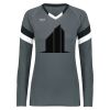 Ladies TruHit Tri-Color Long Sleeve Jersey Thumbnail