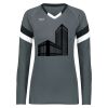 Ladies TruHit Tri-Color Long Sleeve Jersey Thumbnail