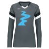 Ladies TruHit Tri-Color Long Sleeve Jersey Thumbnail