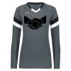 Ladies TruHit Tri-Color Long Sleeve Jersey Thumbnail