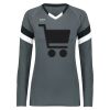 Ladies TruHit Tri-Color Long Sleeve Jersey Thumbnail