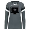 Ladies TruHit Tri-Color Long Sleeve Jersey Thumbnail