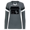 Ladies TruHit Tri-Color Long Sleeve Jersey Thumbnail
