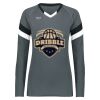 Girls TruHit Tri-Color Long Sleeve Jersey Thumbnail