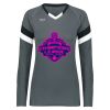 Girls TruHit Tri-Color Long Sleeve Jersey Thumbnail