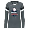 Girls TruHit Tri-Color Long Sleeve Jersey Thumbnail
