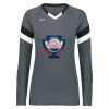 Girls TruHit Tri-Color Long Sleeve Jersey Thumbnail