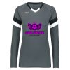 Girls TruHit Tri-Color Long Sleeve Jersey Thumbnail