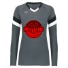 Girls TruHit Tri-Color Long Sleeve Jersey Thumbnail