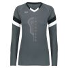 Girls TruHit Tri-Color Long Sleeve Jersey Thumbnail