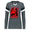 Girls TruHit Tri-Color Long Sleeve Jersey Thumbnail