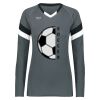 Girls TruHit Tri-Color Long Sleeve Jersey Thumbnail
