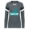 Girls TruHit Tri-Color Long Sleeve Jersey Thumbnail