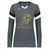 Girls TruHit Tri-Color Long Sleeve Jersey Thumbnail