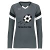 Girls TruHit Tri-Color Long Sleeve Jersey Thumbnail