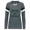 Girls TruHit Tri-Color Long Sleeve Jersey Thumbnail