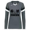 Girls TruHit Tri-Color Long Sleeve Jersey Thumbnail