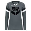 Girls TruHit Tri-Color Long Sleeve Jersey Thumbnail