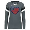 Girls TruHit Tri-Color Long Sleeve Jersey Thumbnail