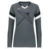 Girls TruHit Tri-Color Long Sleeve Jersey Thumbnail