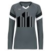 Girls TruHit Tri-Color Long Sleeve Jersey Thumbnail