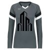 Girls TruHit Tri-Color Long Sleeve Jersey Thumbnail