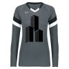 Girls TruHit Tri-Color Long Sleeve Jersey Thumbnail