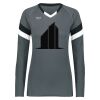 Girls TruHit Tri-Color Long Sleeve Jersey Thumbnail