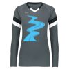 Girls TruHit Tri-Color Long Sleeve Jersey Thumbnail