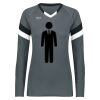 Girls TruHit Tri-Color Long Sleeve Jersey Thumbnail