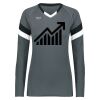 Girls TruHit Tri-Color Long Sleeve Jersey Thumbnail