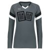 Girls TruHit Tri-Color Long Sleeve Jersey Thumbnail